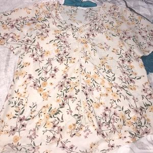 Flower blouse